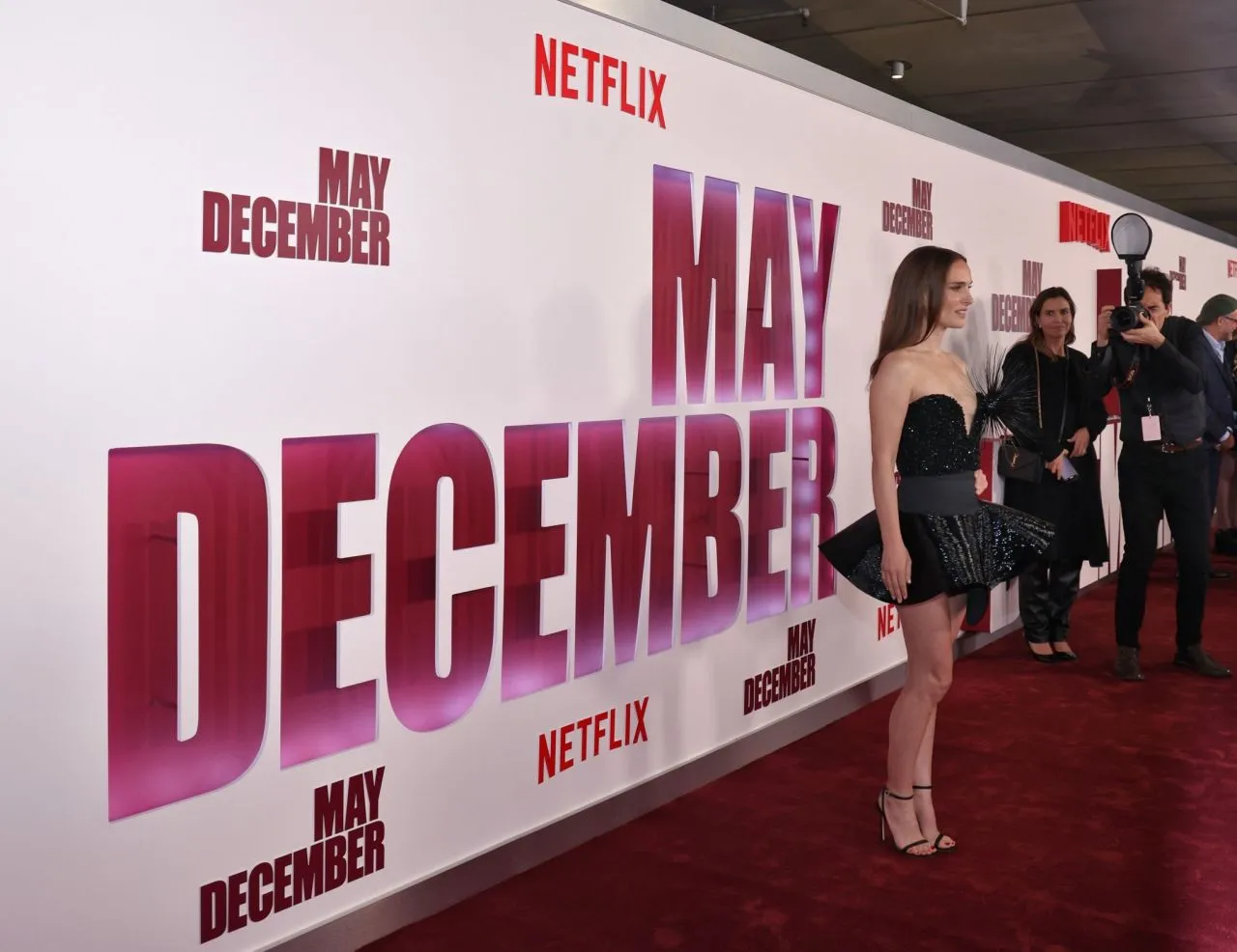 Natalie Portman Stills at Netflix May December Premiere in Los Angeles04